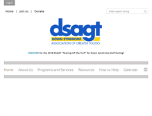 Tablet Screenshot of dsagt.org